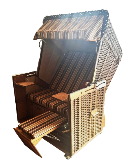 Sylt Zweisitzer PE Kaffee