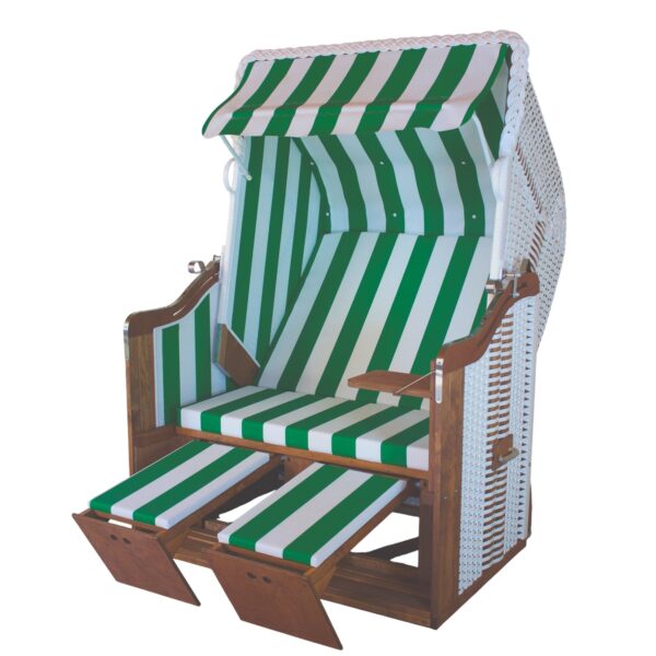 Original Heringsdorfer PVC Weiß, grün-weiß