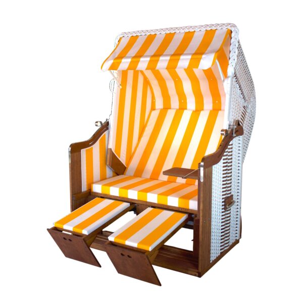 Original Heringsdorfer PVC Weiß, gelb-weiß