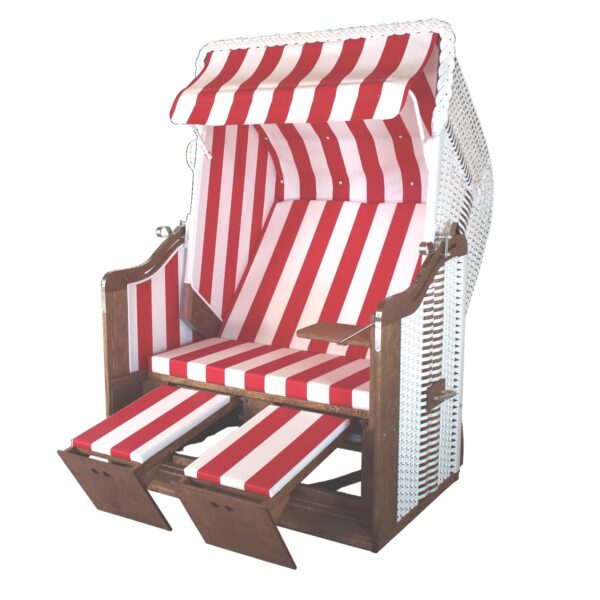 Original Heringsdorfer PVC Weiß, rot-weiß