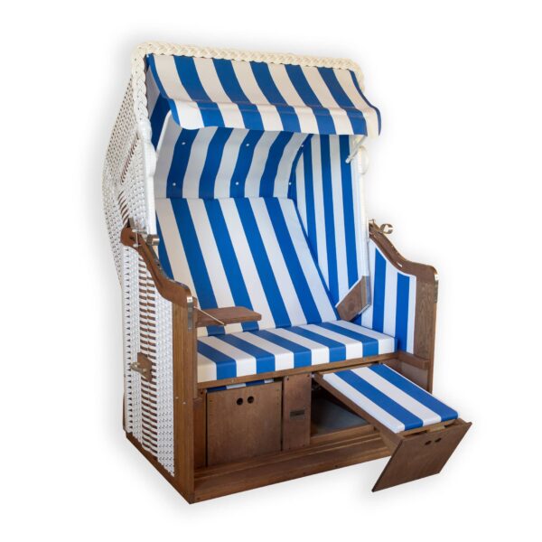 Original Heringsdorfer PVC Weiß, blau-weiß