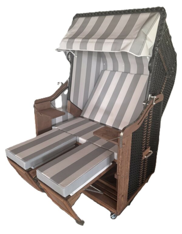 Usedom Zweisitzer PVC Anthrazit