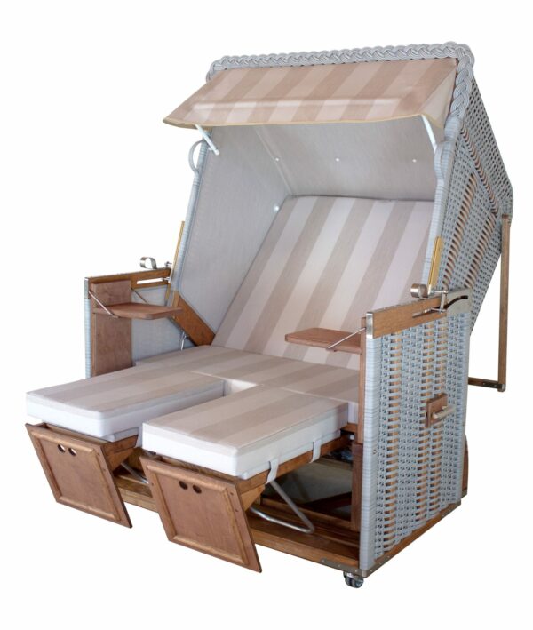 Sylt Zweisitzer PE Grau