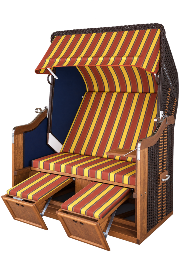 "SAIL" - Zweisitzer Ostseeform Halblieger Strandkorb